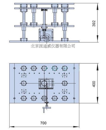 PT-SD411 精密型手動(dòng)升降臺(tái) 絲桿式位移臺(tái) 手動(dòng)升降機(jī) 升降100mm