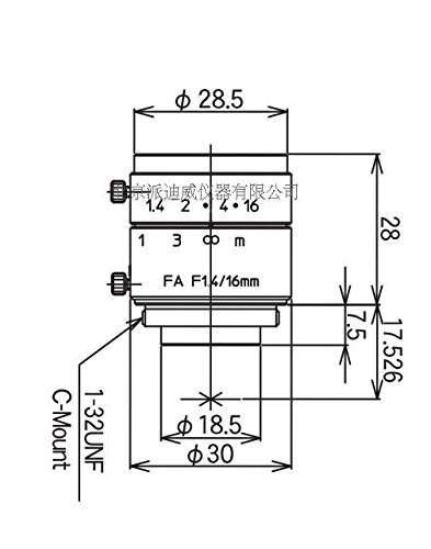 kowa 鏡頭 物鏡 LM16JC 顯微鏡物鏡