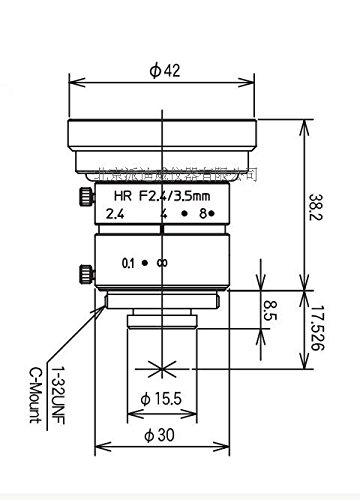 kowa 鏡頭 物鏡 LM3NCM 顯微鏡物鏡