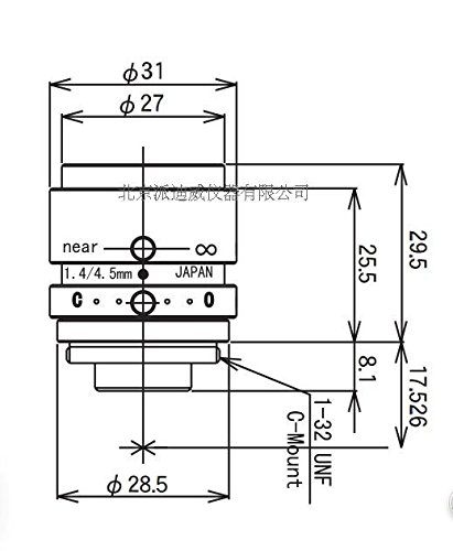 kowa 鏡頭 物鏡 LM5NCL 顯微鏡物鏡