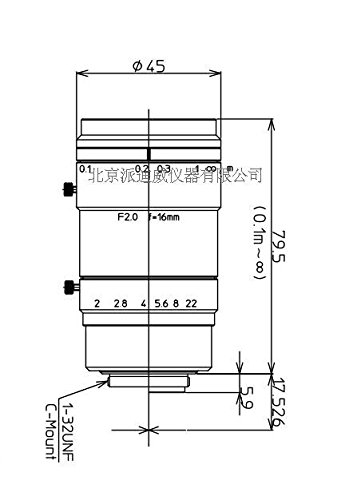 kowa 鏡頭 物鏡 LM16XC 顯微鏡物鏡