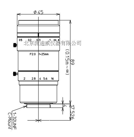 kowa 鏡頭 物鏡 LM25XC 顯微鏡物鏡