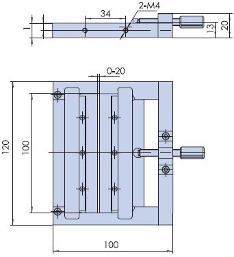 PF03-20 可調(diào)狹縫