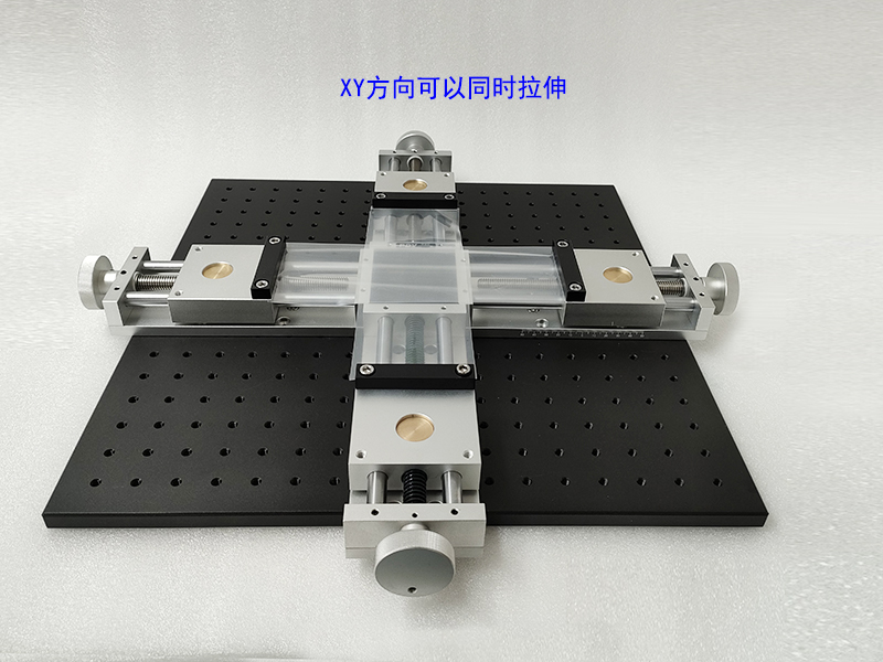 PDV 手動拉伸平臺/X軸位移臺/手動平移臺/線性滑臺/拉伸滑臺