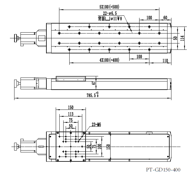 PT-GD150(201)四維電動調節(jié)平臺 平移升降旋轉四維組合位移臺