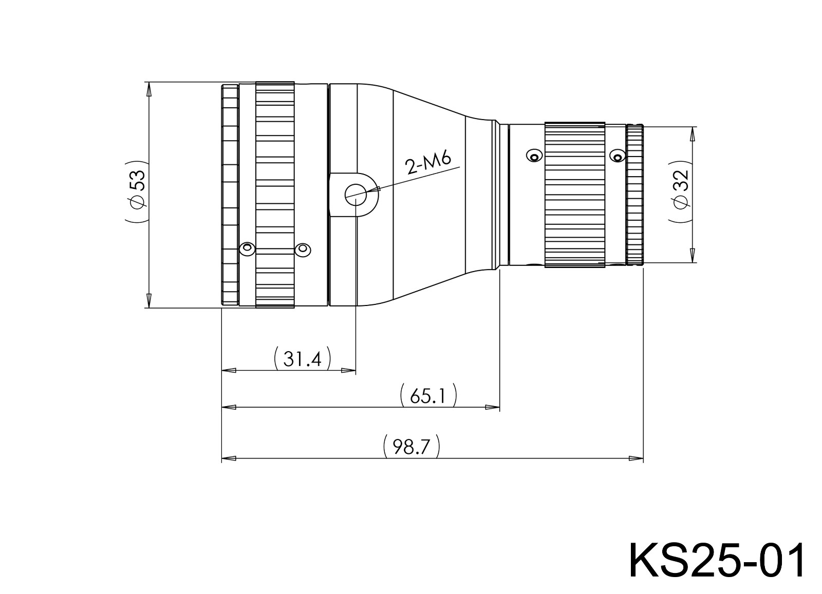 派迪威KS25系列變倍擴(kuò)束鏡