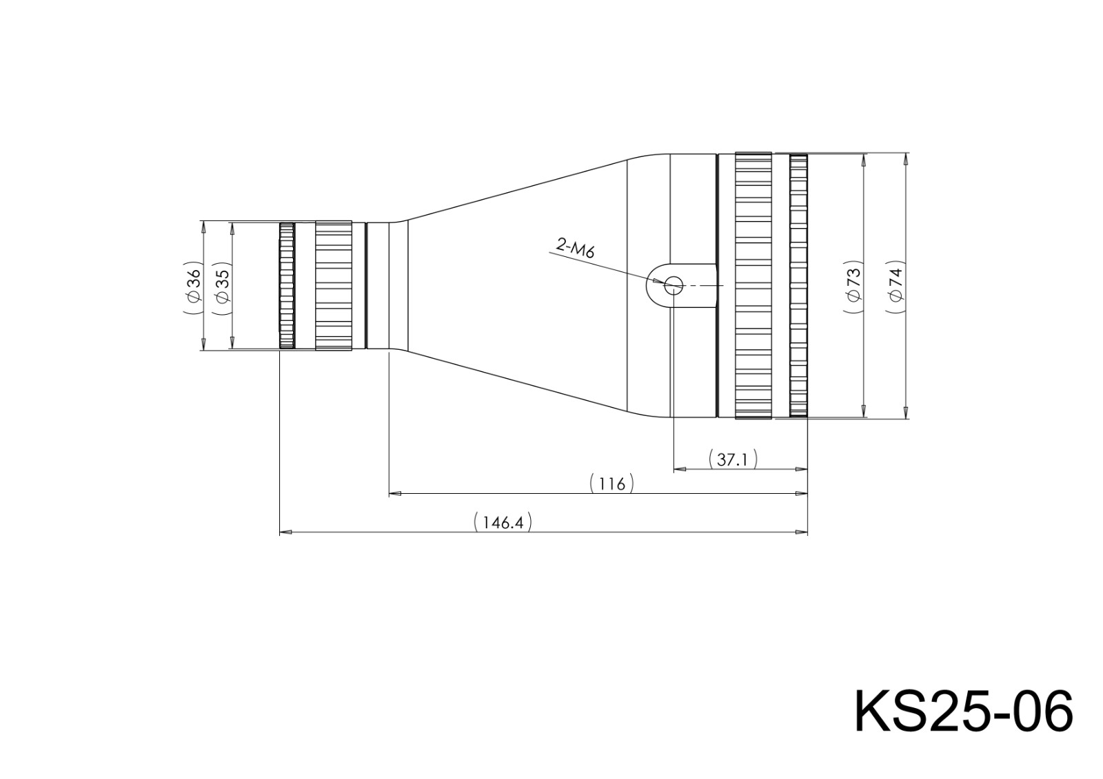 派迪威KS25系列變倍擴(kuò)束鏡