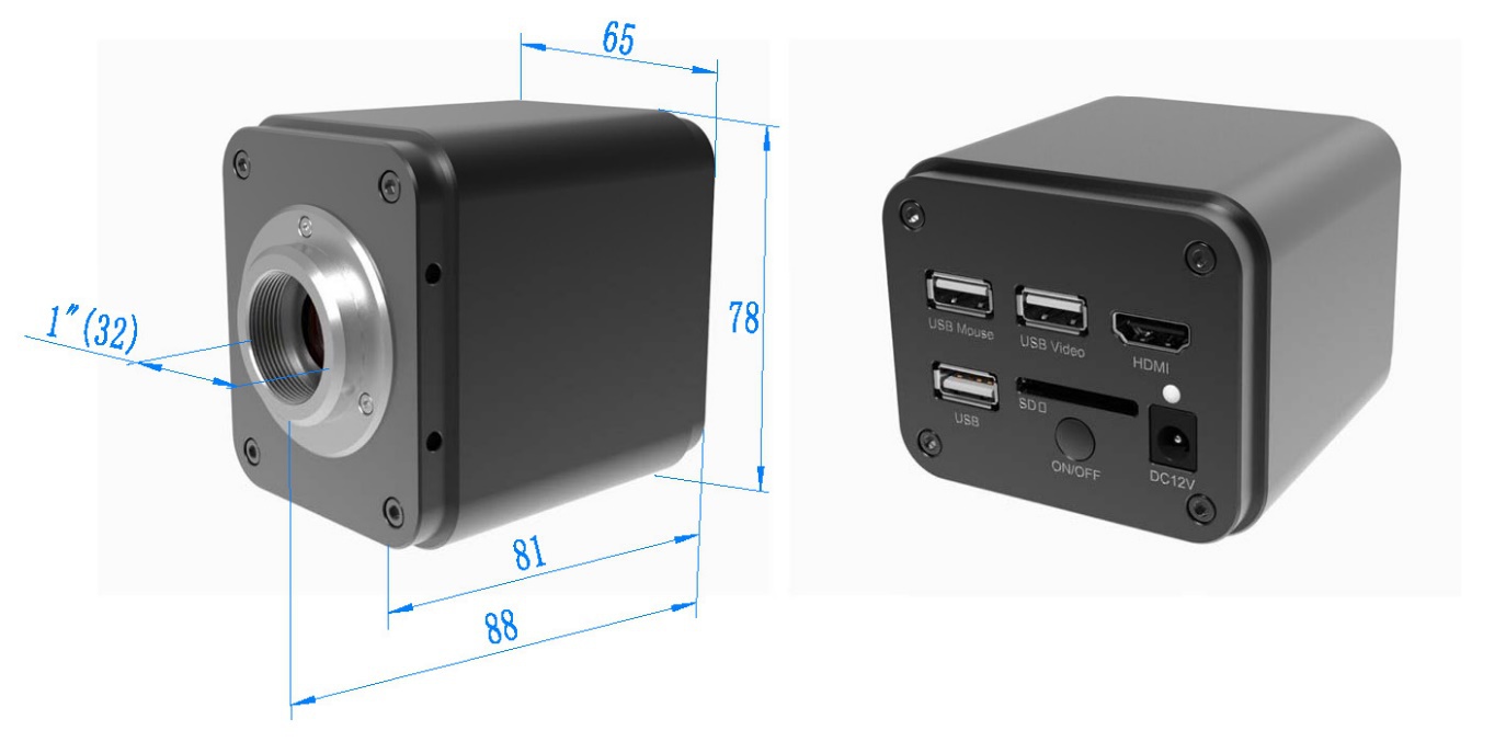 HDMI-1400R相機(jī) C接口HDMI USB CMOS相機(jī)