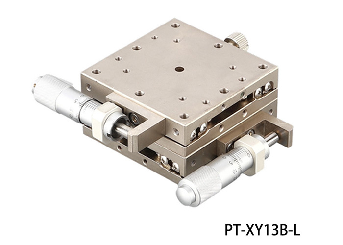 XY軸60 PT-XY13B位移平臺(tái) 不銹鋼微調(diào)滑臺(tái)